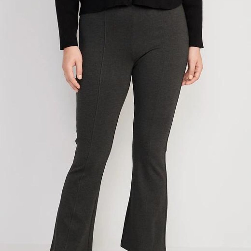 NEW Old Navy Extra High-Waisted Stevie Cropped Flare Pants for Women - Picture 4 of 8